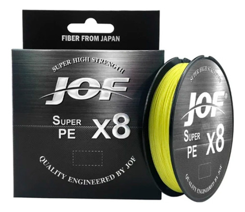 Hilo Pesca Multifilamento De 8 Hebras Jof 0.37mm 150mt