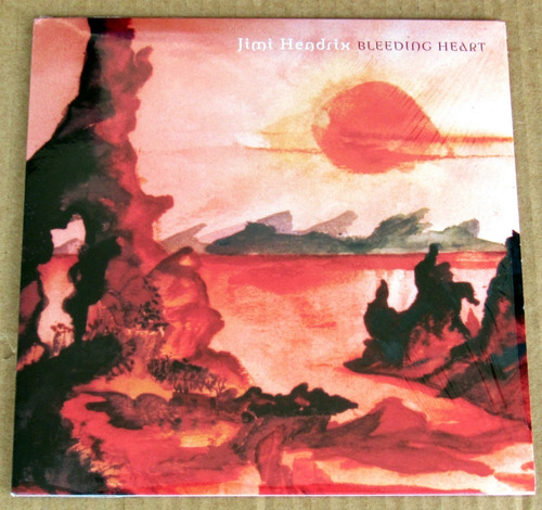 7 Single Ingles - Jimi Hendrix - Bleeding Heart (1990) **ex! (Usado)