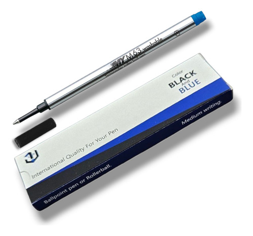 Carga Refil Caneta Rollerball Para Lamy M63 M61 M62 Azul