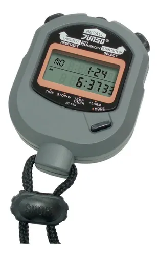 Cronometro Deportivo Plus Con 60 Memorias Sport Fitness