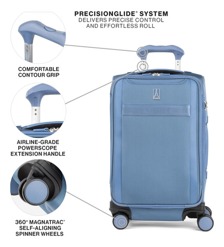Travelpro Versapack+ Ligero Suave Softside Expandible En De
