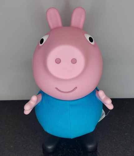 Boneco George Desenho Peppa Pig - Original Multibrink 30cm (Usado)