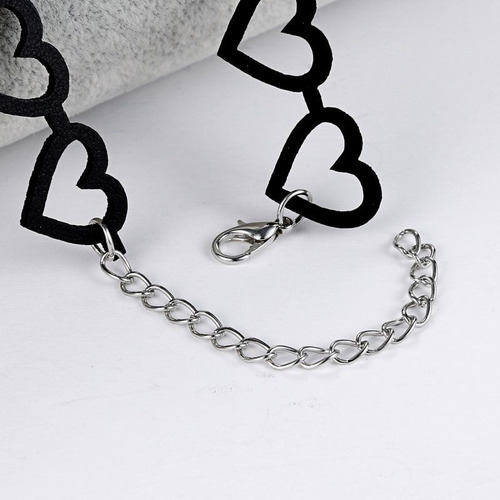 Collar Gargantilla Moda Mujer Choker Calavera Punk Gótico Corazones