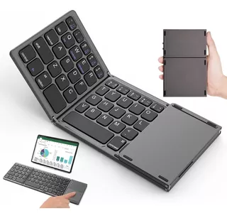 Mini Teclado Inalambrico Bluetooth Recargable Touchpad