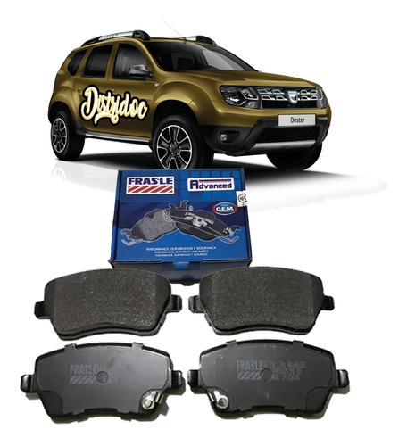 Pastillas De Freno Renault Duster 1.6 16v Delantera Frasle