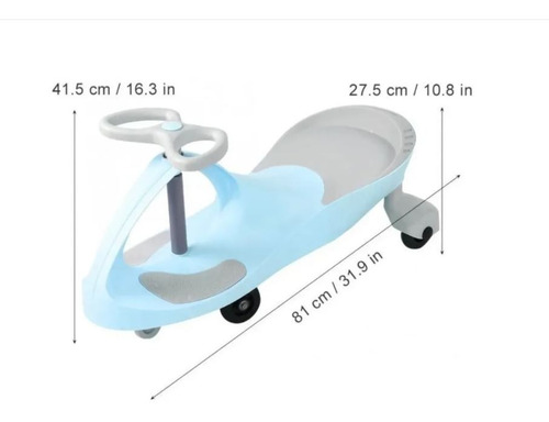 Imagen 2 de 3 de Buggy Carrito Auto Plasmacar Vehículo Deslizador Volante