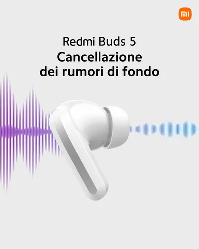 Audífono Inalámbrico Xiaomi Redmi Buds 5 46db Anc 40h Batte