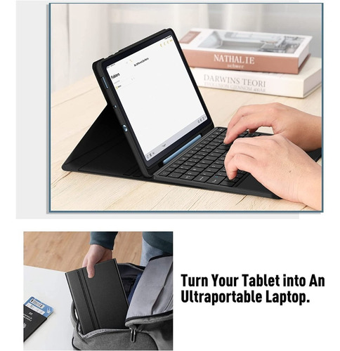 Galaxy Tab S6 Lite 2022 P613 P619 Funda Con Teclado Touchpad