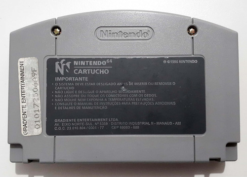 Castlevania 64 Original Gradiente Nintendo 64. (Usado)