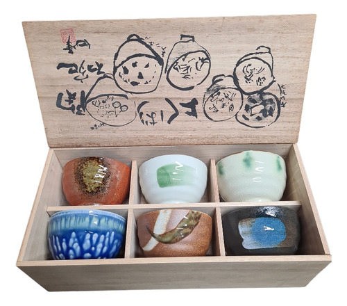 Set Bowls Japoneses 6 Piezas 