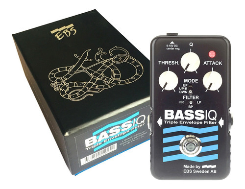 Pedal Baixo Ebs Triple Envelope Filter Bass Iq Blue Label