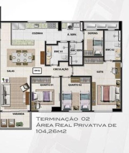 Imagem 1 de 15 de Apartamento Para Venda Em Natal/rn No Bairro Petrópolis - Pal104_2-1339561