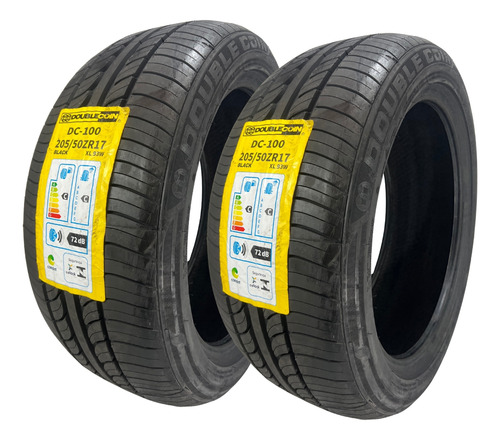 Kit 04 Pneus 205/50r17 Dc-100 Double Coin Aro 17 Vmi 93w Xl