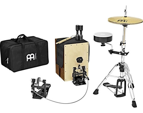 Set De Percusión Meinl Caj-drumset Cajon Snare Shakers Funda