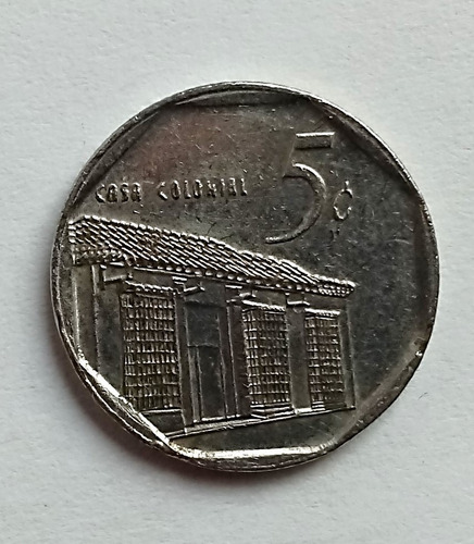 Moneda Cuba 5 Centavos