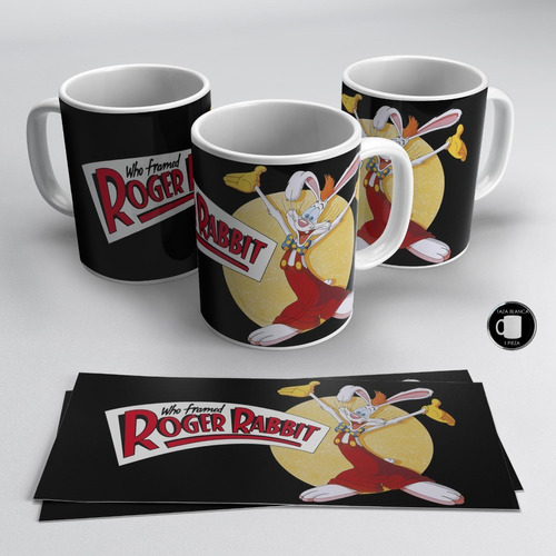 Taza Blanca 11 Oz / Roger Rabbit , M02 (1 Pz)