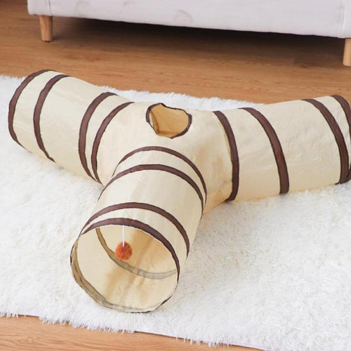 TĂșnel De Gato Cat Interactive Toy Peak Hole Para Gatos Y