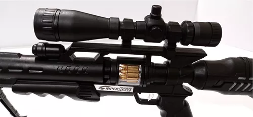 Rifle Arma Sniper De Brinquedo Arma Mira A Lazer - JUN QI