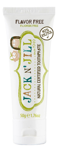 Jack N' Jill Pasta De Dientes Certificada Natural, Segura Si