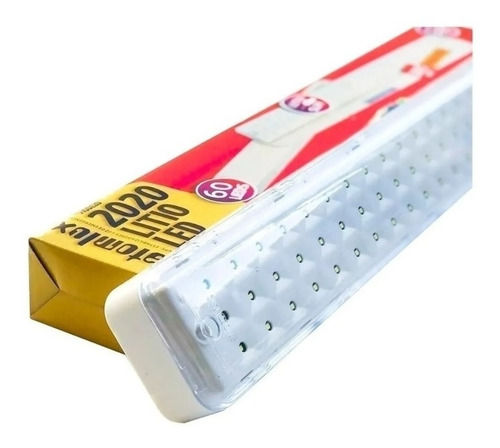 Imagen 4 de 6 de Luz de emergencia Atomlux 2020LITIO-LED con batería recargable 220V blanca