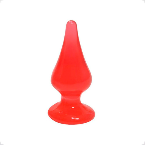Plug Anal Expedition 10,5cm X 4,5cm Cor Vermelho