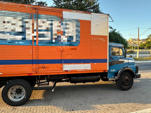 Mb 1113 Baú Toco 4x2 Turbinado Freio A Ar Direção Hidraúlica