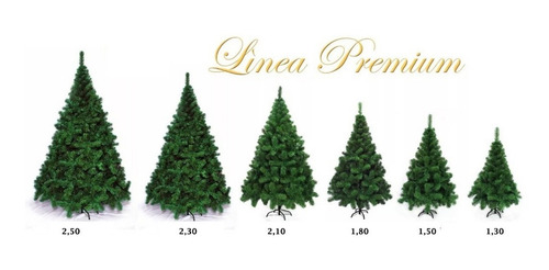 Árbol De Navidad Premium 1,30 Mts Pie Metálico - Sheshu P.p. Color Verde