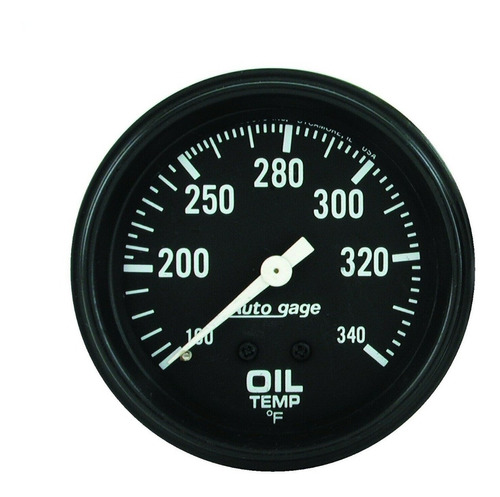 2314 Auto Meter Manômetro Autogage Oil Temp 