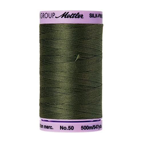 Hilo De Algodón Sólido Silkfinish, 547 Yd/500 M, Verd...