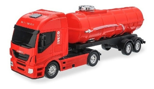 Caminhão Miniatura Iveco Hi-way Tanque Usual Brinquedos 