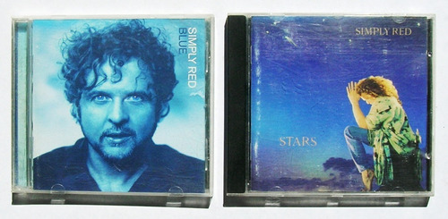 Simply Red Stars Y Blue, 2 Cd's Importados 1991