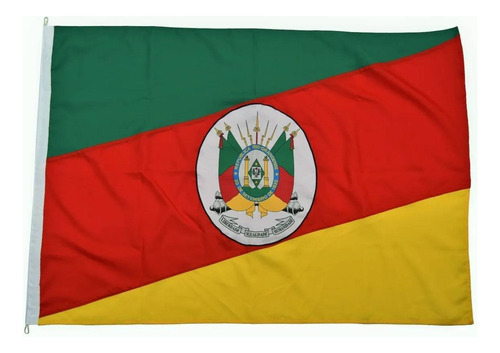 Bandeira País Bandeira Verde/vermelho/amarelo Bandersul Rio Grande Do Sul Do 1.61cm X 1.13cm