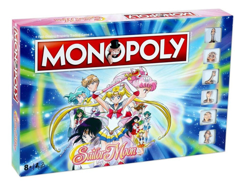 Juego De Mesa Monopoly De Sailor Moon