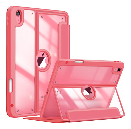 Fintie Funda Transparente P/ iPad 10.ª Gen De 10.9 Rosa