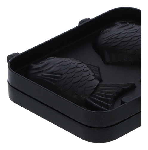 Imagen 7 de 10 de Molde Para Hornear Gofres Antiadherente Taiyaki Pastel En Fo