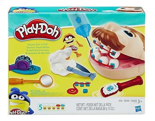 Plastilina - Play-doh - Doctor Drill 'n Fill, Multicolor