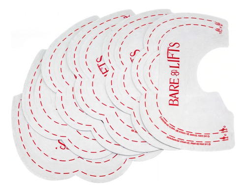 Pack 10 Parches Levanta Busto Adhesivo Transparente