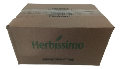 Kit 12 Desodorante Creme Herbissimo Twist Sensitive 45g