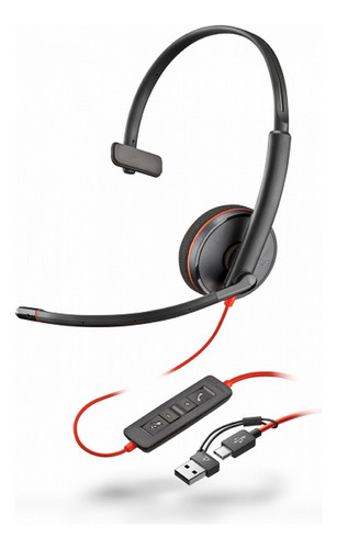 Poly - Hp Auricular Blackwire 3210 Usbc+usba - Call Center