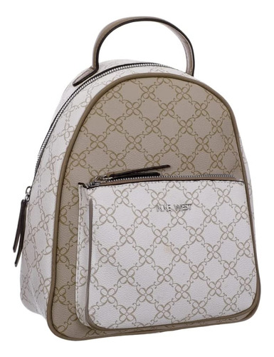 Bolso Mochila Para Damas Nine West Blanco 