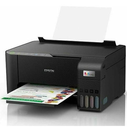 Impresora Multifuncional Epson L3250 Ecotank Tintas Cargadas Color Negro