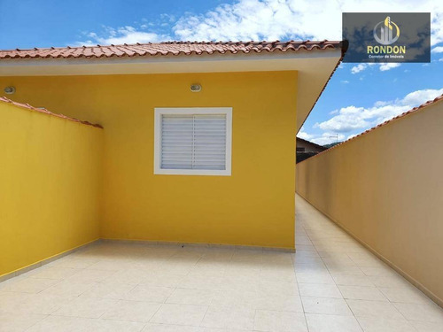 Casa Com 2 Dormitórios À Venda, 63 M² Por R$ 185.000 - Suarão - Itanhaém/sp - Ca1175