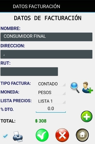Software Programa Facturacion Movil Android