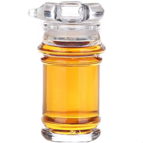 Aceitera De Acrílico De Mesa Con Pico Vertedor 11 Cm