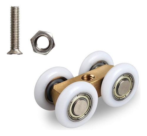 Para Rodillo De Puerta Corredera Ajustable De 2 Piezas
