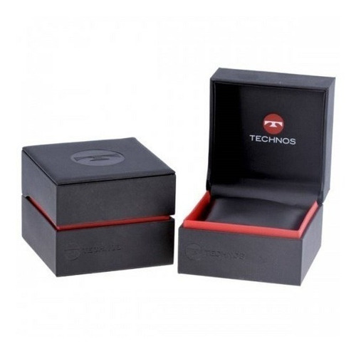 Relógio Technos Masculino Skymaster 6p29aka/t2p + Pulseira
