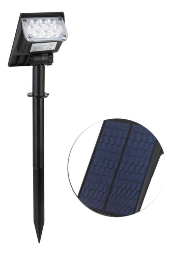 Pared Solar Con Sensor Led De 3 W, Jardín Exterior, Paisaje