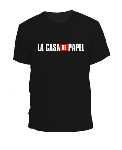 Remera La Casa De Papel Logo