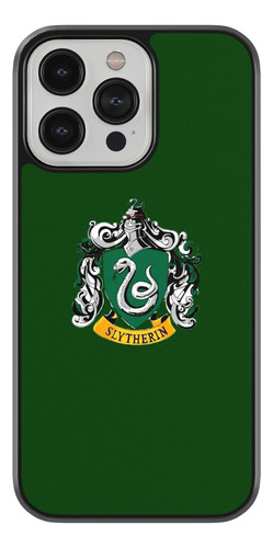 Case Funda Para iPhone Harry Potter Casas Slytherin Verde