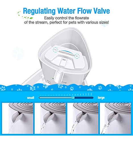 Fuente De Agua Led Para Mascotas